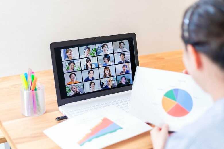 実はリモートワークの経験がある人は半数？（イメージ）