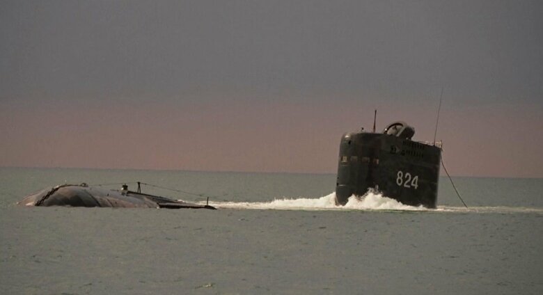 「824英雄艦」(朝鮮中央テレビ･2021年10月20日)