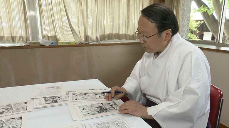 安積国造神社の宮司・安藤智重さん
