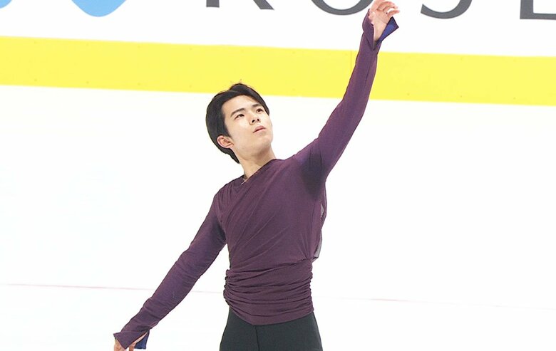 すべてのジャンプ成功させノーミスで10位についた武田のショート