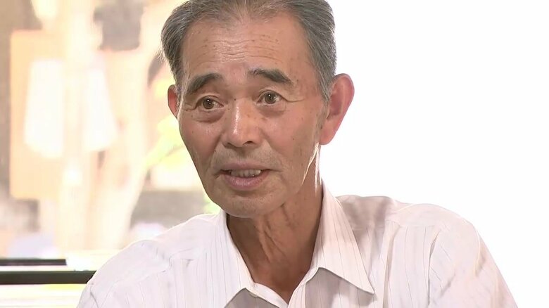 慶蔵さんの兄の孫・猪股恭一さん（77）