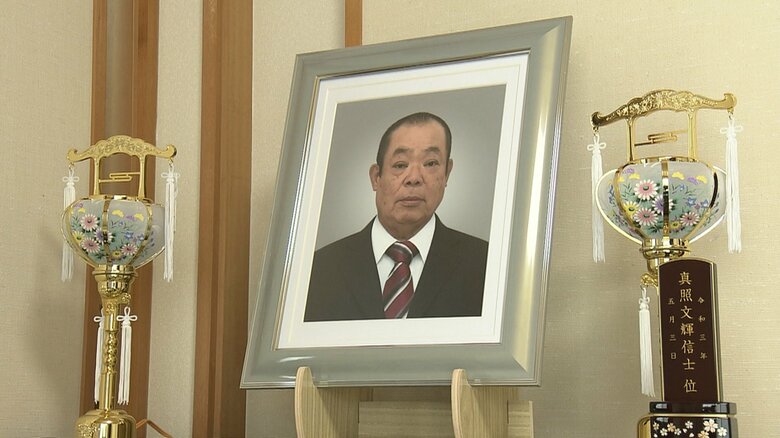 赤星選手の父・政文さん（享年68）