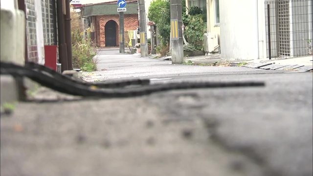 福島県郡山市の旧市街地