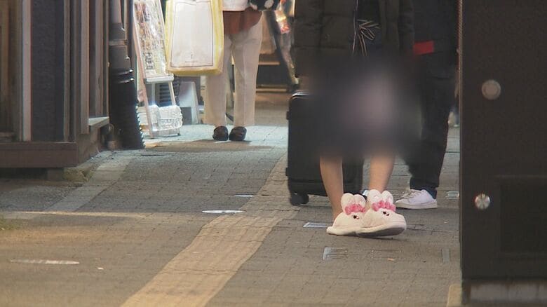 客引き行為が横行
