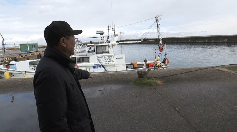 富山県射水市の海岸