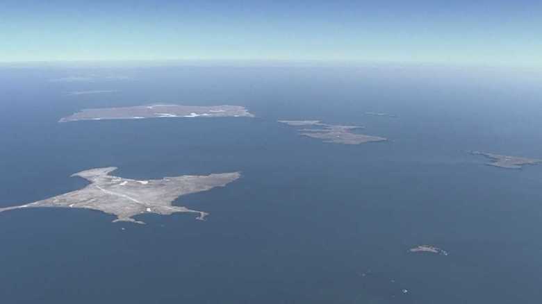 魚の内臓が漂う国後島 北方四島の共同経済活動はゴミ対策から