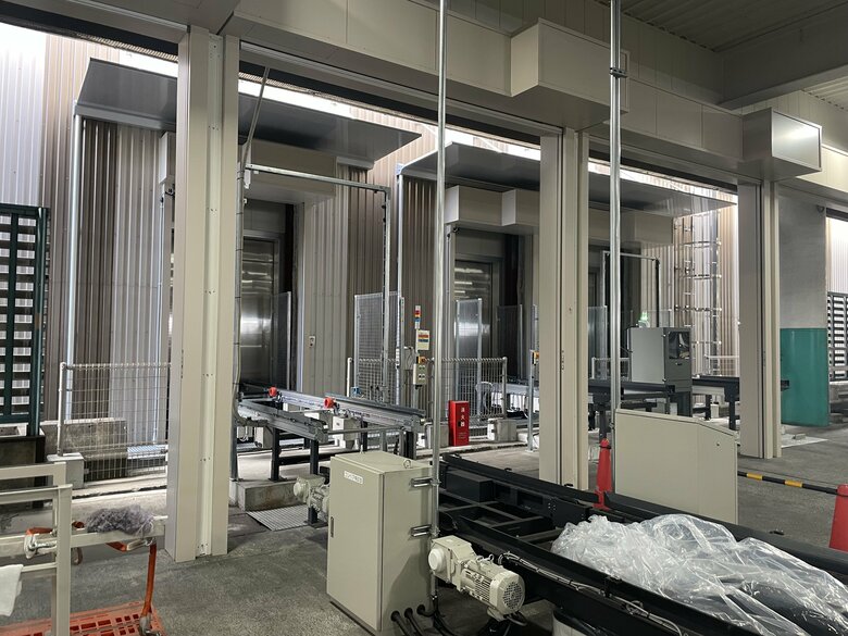 淀橋市場の自動立体冷蔵倉庫