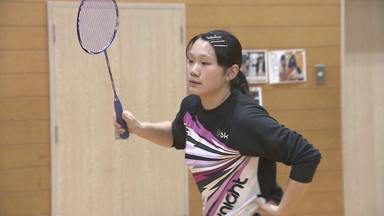体力作りのためバドミントンを取り入れている