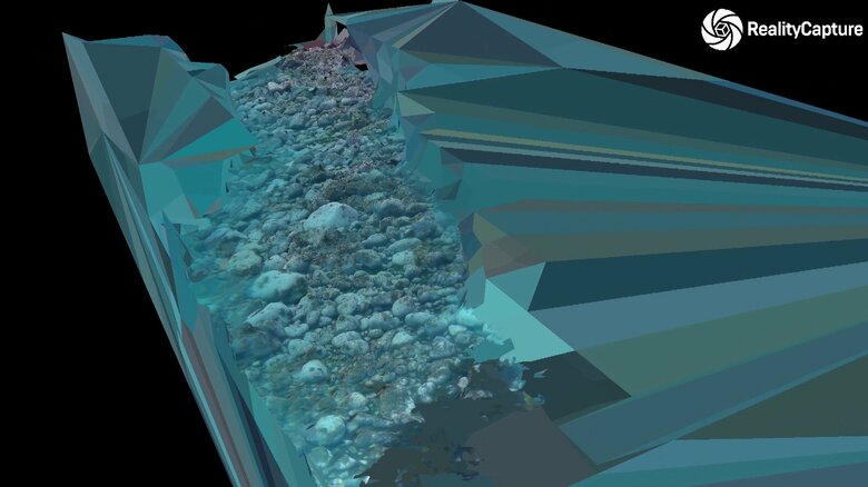 「藻場管理等に向けた地域環境の3次元化」（映像提供）北海道庁