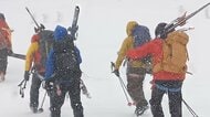 「バックカントリー滑走中に迷った」外国籍の4人が遭難…吹雪の中、救助隊員らが捜索も自力で下山　「友人が動けない」と知人を通じて救助要請　長野・小谷村