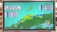 【天気コーナー】少雨一転…警報級大雨　鳥取・米子では約2カ月ぶりに30℃超えず　29日も断続的に雨