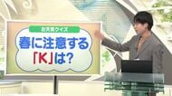 【天気／山形】10日のふりかえり＆天気クイズ春に気をつけるKは？　中村友祐気象予報士の天気予報(1)