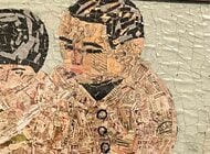 ハサミを一切使わない貼絵…甥が語る「放浪の天才画家」山下清　物資のない時代に使ったのは“古切手” 未完成の作品も