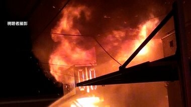 「住宅から炎が見えて爆発音」住宅1棟全焼し3人ケガ　仙台市泉区