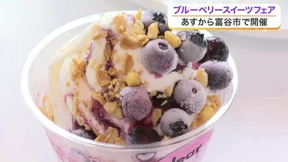 富谷市特産ブルーベリーを使ったスイーツフェアが６月２５日から開幕　全国向けゆうパックも出発〈宮城〉