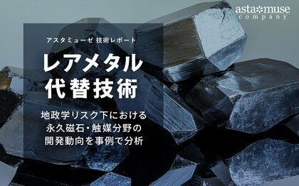 レアメタル代替技術 ~地政学リスク下における永久磁石・触媒分野の開発動向を事例で分析~