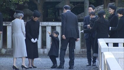 高円宮さま逝去から21年　久子さまが墓地を拝礼　2人の孫も参拝しご家族揃って偲ばれる