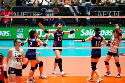 【速報】W杯バレー日本対ベルギー　井上愛里沙の活躍で第1セット28対26で先取！【パリ五輪予選】