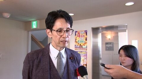 民主改革・階幹事長「簗大臣は潔く辞任を」　“予算カット”発言で