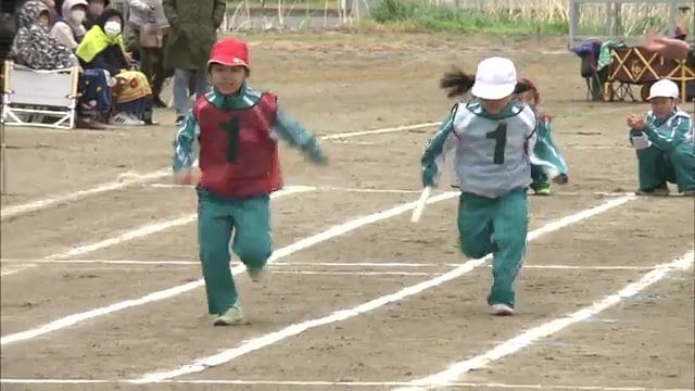 最後の運動会 全力で