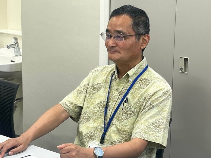 勇気を持って活水に進学してほしいと語る広瀬学長