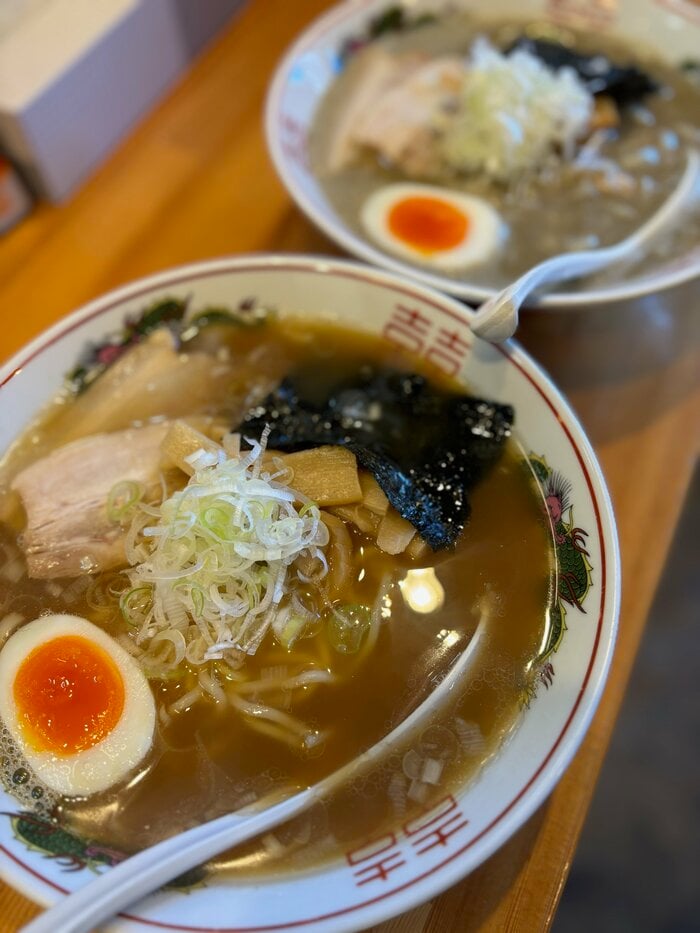 “にぼし系”ラーメンあっさり(650円)