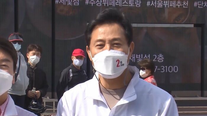 ソウル市長選野党候補 呉世勲氏