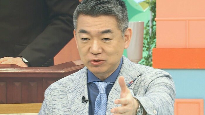 橋下徹氏 関西テレビ「旬感LIVEとれたてっ!」より