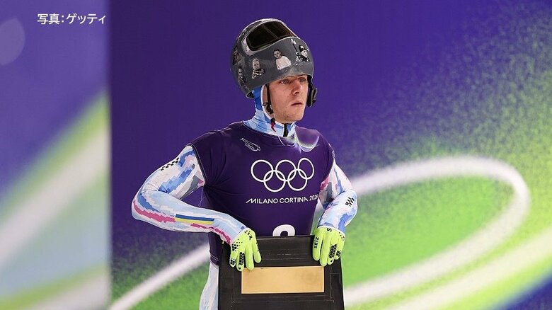 「自由の代償を理解してもらいたい」“追悼ヘルメット”で失格のウクライナ選手激白　IOC会長「競技場でのメッセージ行為どこまで許容できるか」｜FNNプライムオンライン