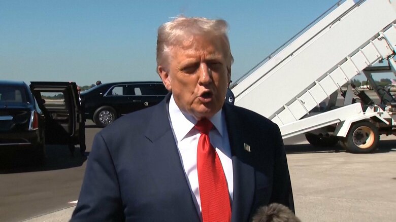 トランプ大統領の不支持率が55％に上昇　最も不満な政策は「インフレ対策」　アメリカNBCテレビ世論調査｜FNNプライムオンライン