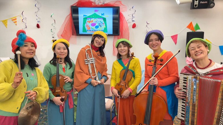 “演奏を体で感じてほしい”…音楽で促す子供たちの成長【アスヨク！】｜FNNプライムオンライン