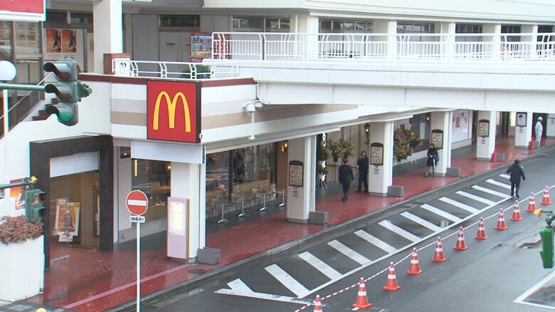 万代シテイに再出店したマクドナルド（2019年）