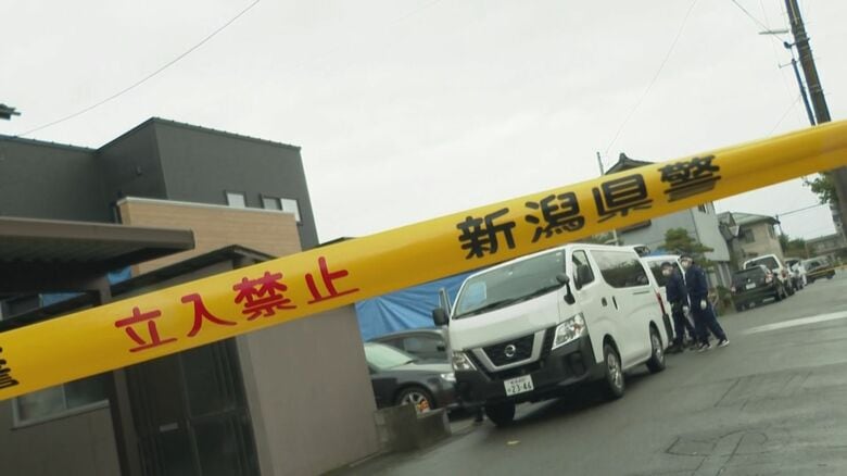 事件現場（新潟市南区・2021年）