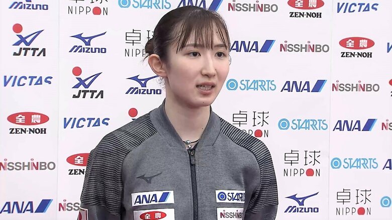 パリ五輪日本代表 早田ひな（23）