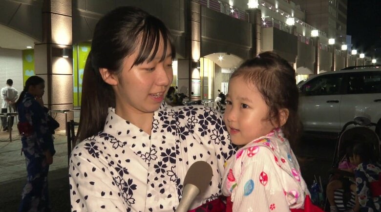 梶原夢花さんと妹の華穂ちゃん