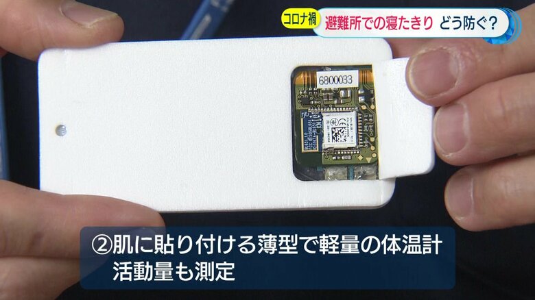活動量も測定できる体温計