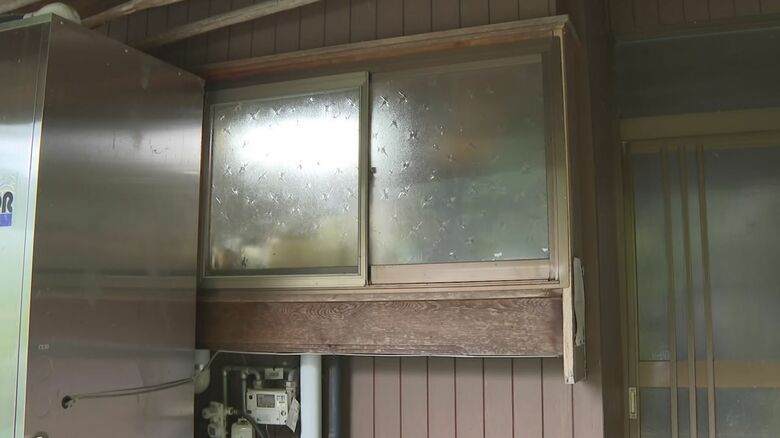 被害にあった住宅