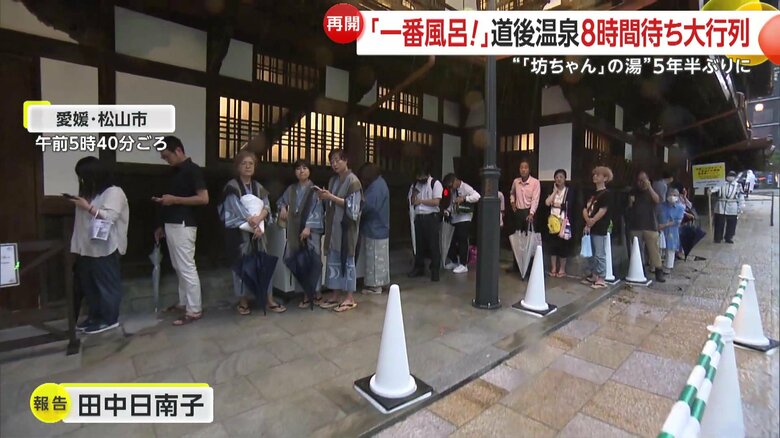 既に20人以上の人が列を作っている