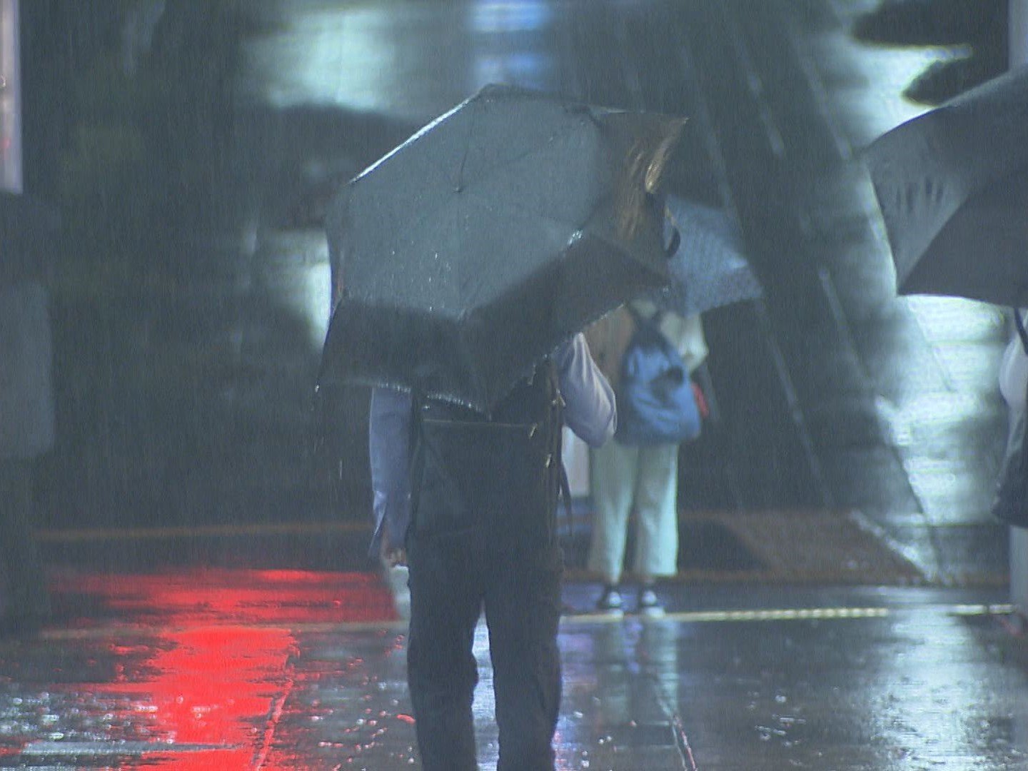 9日は多い所で1時間50ミリの予想…東海3県は9日朝にかけて大雨の所も 豊川市御津町の一部に避難指示