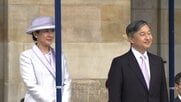 天皇皇后両陛下が通訳も　歓迎式典でオランダ国王と子どもたちと記念撮影　4歳の愛子さまと過ごした思い出の城に滞在