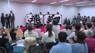 書家・金澤翔子さんの文学展を開催　富山市の高志の国文学館　揮毫パフォーマンスも披露