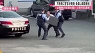 包丁を突き付けた男に警官が拳銃を発砲　公務執行妨害の疑いで現行犯逮捕【熊本】