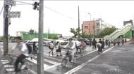 昼過ぎにかけて強雨に注意　１時間あたり降水量３０ミリも　秋雨前線と台風２４号の影響　広島　　　　　　