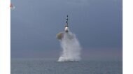SLBM発射「進化した操縦誘導技術」と報道 北朝鮮が写真公開