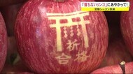 高校受験を前に…「落ちないリンゴ」で合格祈願 秋田・湯沢市