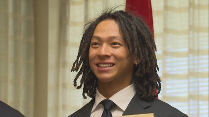 平野歩夢選手“新技”への挑戦も明言「4年あれば…」初の県民栄誉賞「特別賞」受賞【新潟発】