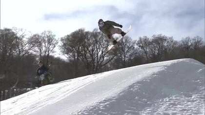 世界が注目する“スピンマスター”　スノーボード・荻原大翔　「ミラノオリンピックで金メダルを取れるように」福島の専用コースで強化合宿