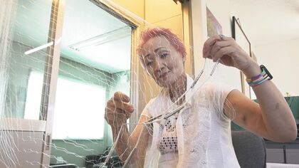 全国の漁師が欲しがる伝統の『漁網』 ガンと闘い 明治から100年続く技を息子に伝える母の思い【福岡発】