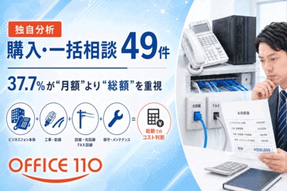 【独自分析】価格比較では見えないビジネスフォン導入の盲点、購入相談49件を公開