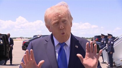 トランプ大統領“イランが電話してくればいい”協議の主導権握っていると強調　イラン外相はプーチン大統領と会談予定